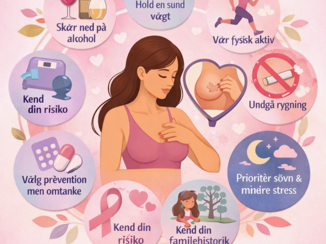 Minimer din risiko for brystkræft