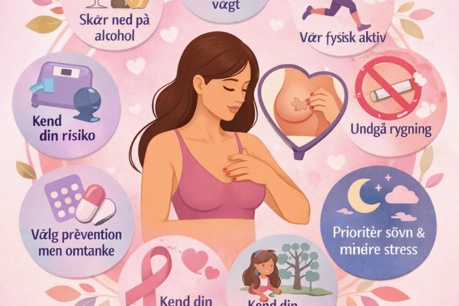 Minimer din risiko for brystkræft